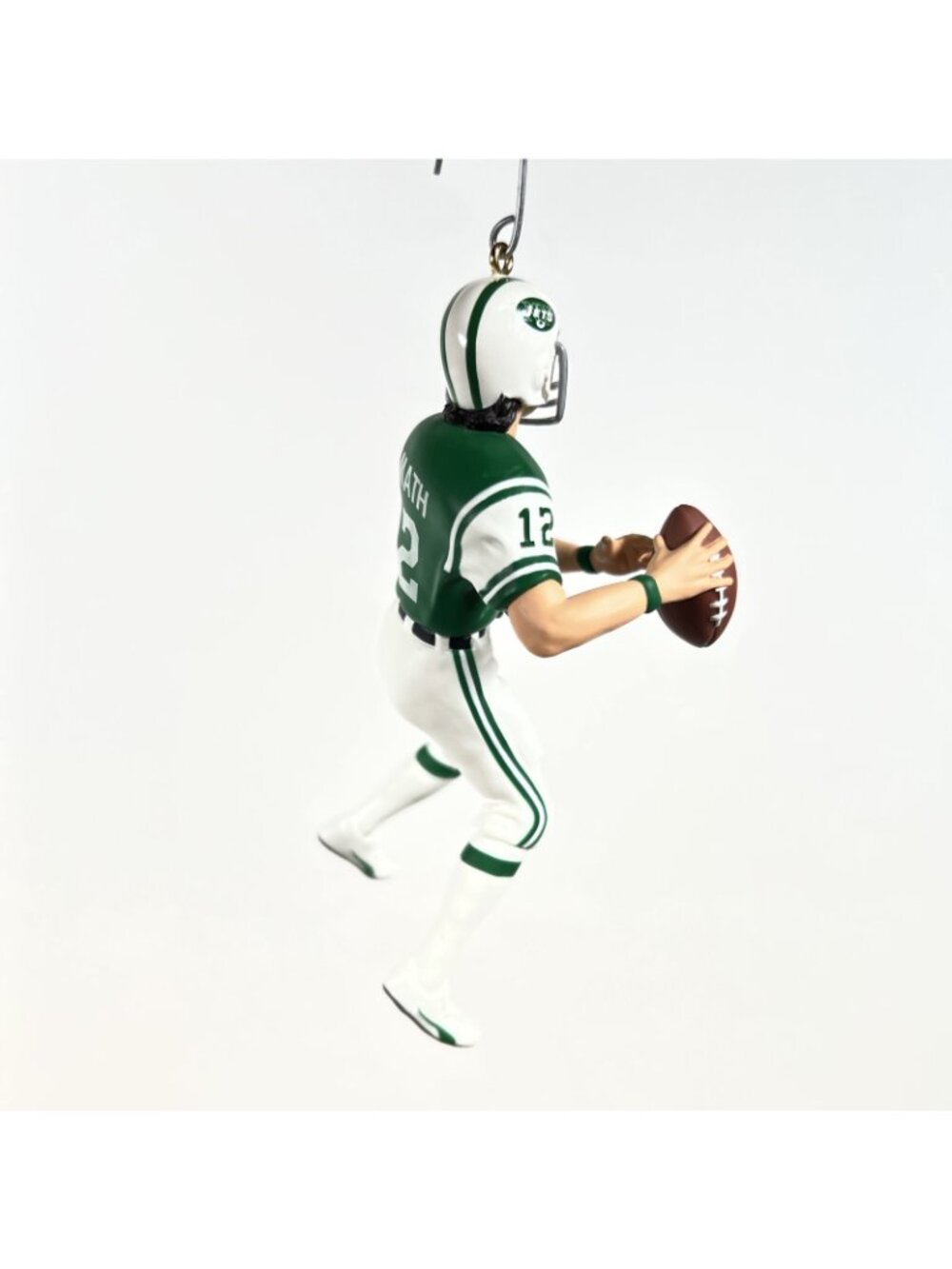 1995 Hallmark Christmas Ornament Football Legends Joe Namath #12 New York Jets - Picture 5 of 16